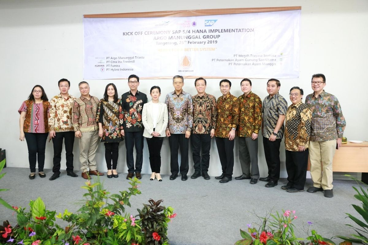 SAP S4/Hana with Hana Enterprise Cloud (HEC) Implementation for Argo Manunggal Group